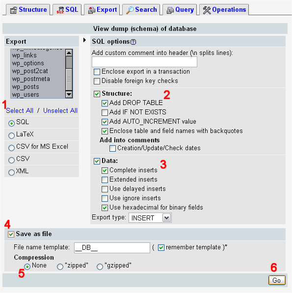 本NAS升级wordpress(phpmyadmin备份)