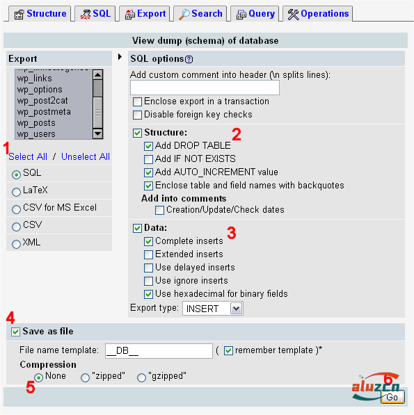 本NAS升级wordpress（phpmyadmin备份）